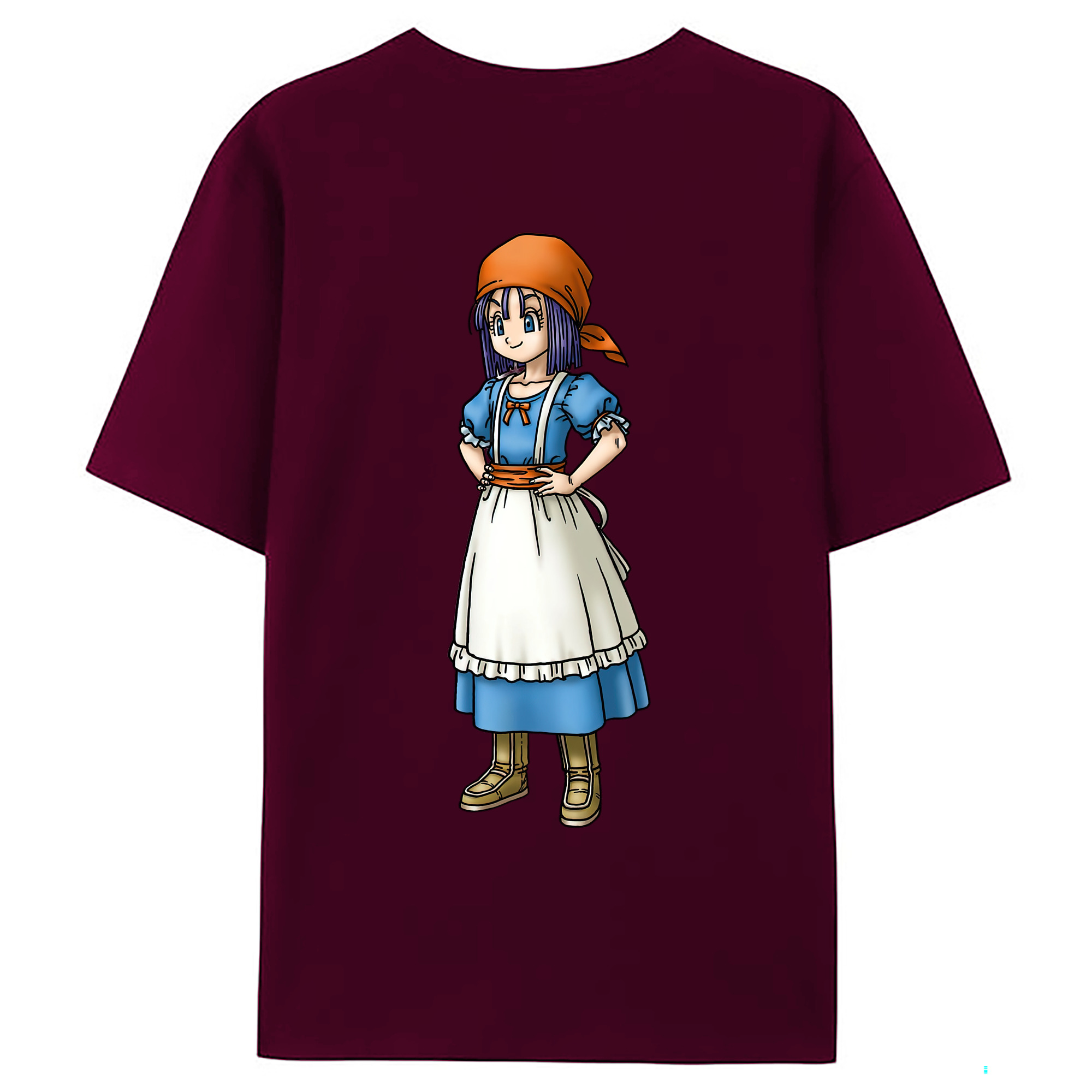 （画像用） ドラゴンクエスト Doragon Kuesuto Dragon Quest レディース半袖Tシャツ(バックプリント)
